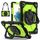Per Samsung Galaxy Tab A8 10.5 2021 Custodia per tablet PC ibrida in silicone robot con colori a contrasto (nero giallo verde) Per Samsung Galaxy Tab A8 10.5 2021 Custodia per tablet PC ibrida in silicone robot con colori a contrasto (nero giallo verde)
