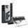 Per Samsung Galaxy S24 5G GKK Space Frame Custodia trasparente per PC + TPU con cinturino da polso (nero) Per Samsung Galaxy S24 5G GKK Space Frame Custodia trasparente per PC + TPU con cinturino da polso (nero)