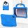 Per Samsung Galaxy Tab A9 8.7 SM-X110/X115 Custodia per tablet antiurto in EVA a forma di calcio (blu) Per Samsung Galaxy Tab A9 8.7 SM-X110/X115 Custodia per tablet antiurto in EVA a forma di calcio (blu)
