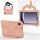 Per Samsung Galaxy Tab A9 8.7 SM-X110/X115 Custodia per tablet antiurto in EVA a forma di calcio (rosa chiaro) Per Samsung Galaxy Tab A9 8.7 SM-X110/X115 Custodia per tablet antiurto in EVA a forma di calcio (rosa chiaro)