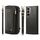 Custodia per telefono in pelle a portafoglio con cerniera multifunzionale a tracolla per Samsung Galaxy S23 5G (nera) Custodia per telefono in pelle a portafoglio con cerniera multifunzionale a tracolla per Samsung Galaxy S23 5G (nera)