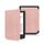 Custodia per tablet Smart in pelle con rotelle a tensione tinta unita per PocketBook Verse Pro (oro rosa) Custodia per tablet Smart in pelle con rotelle a tensione tinta unita per PocketBook Verse Pro (oro rosa)