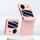 Custodia per telefono pieghevole integrata con albero centrale per vivo X Flip PC Skin Feel (rosa) Custodia per telefono pieghevole integrata con albero centrale per vivo X Flip PC Skin Feel (rosa)