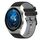 Per Huawei Watch GT3 Pro 46mm 22mm Cinturino in silicone bicolore a scacchi (nero + grigio) Per Huawei Watch GT3 Pro 46mm 22mm Cinturino in silicone bicolore a scacchi (nero + grigio)