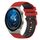 Per Huawei Watch GT3 Pro 46mm 22mm Cinturino in silicone bicolore a scacchi (rosso + nero) Per Huawei Watch GT3 Pro 46mm 22mm Cinturino in silicone bicolore a scacchi (rosso + nero)