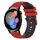 Per Huawei Watch GT3 46mm 22mm Cinturino in silicone bicolore a scacchi (rosso + nero) Per Huawei Watch GT3 46mm 22mm Cinturino in silicone bicolore a scacchi (rosso + nero)