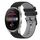 Per Huawei Watch 3 Pro 22mm Cinturino in silicone bicolore a scacchi (nero + grigio) Per Huawei Watch 3 Pro 22mm Cinturino in silicone bicolore a scacchi (nero + grigio)