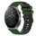 Cinturino per orologio in silicone bicolore a scacchi da 22 mm per Huawei GT2 Pro (verde Amy + nero) Cinturino per orologio in silicone bicolore a scacchi da 22 mm per Huawei GT2 Pro (verde Amy + nero)