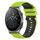 Cinturino per orologio in silicone bicolore a scacchi da 22 mm per Huawei GT2 Pro (verde lime + nero) Cinturino per orologio in silicone bicolore a scacchi da 22 mm per Huawei GT2 Pro (verde lime + nero)