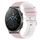 Cinturino per orologio in silicone bicolore a scacchi da 22 mm per Huawei GT2 Pro (rosa + bianco) Cinturino per orologio in silicone bicolore a scacchi da 22 mm per Huawei GT2 Pro (rosa + bianco)