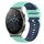 Cinturino per orologio in silicone bicolore a scacchi da 22 mm per Huawei GT2 Pro (verde acqua + blu) Cinturino per orologio in silicone bicolore a scacchi da 22 mm per Huawei GT2 Pro (verde acqua + blu)