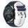 Per Huawei GT2 46mm 22mm Cinturino in silicone bicolore a scacchi (blu scuro + bianco) Per Huawei GT2 46mm 22mm Cinturino in silicone bicolore a scacchi (blu scuro + bianco)