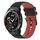 Cinturino per orologio in silicone bicolore a scacchi da 22 mm For Honor Watch GS Pro (nero + rosso) Cinturino per orologio in silicone bicolore a scacchi da 22 mm For Honor Watch GS Pro (nero + rosso)