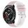 Cinturino per orologio For Honor Watch GS Pro 22 mm a scacchi in silicone bicolore (rosa + bianco) Cinturino per orologio For Honor Watch GS Pro 22 mm a scacchi in silicone bicolore (rosa + bianco)