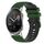 For Honor Magic Watch 2 46mm 22mm Cinturino in silicone bicolore a scacchi (verde amy + nero) For Honor Magic Watch 2 46mm 22mm Cinturino in silicone bicolore a scacchi (verde amy + nero)