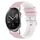 For Honor Magic Watch 2 46mm 22mm Cinturino in silicone bicolore a scacchi (rosa + bianco) For Honor Magic Watch 2 46mm 22mm Cinturino in silicone bicolore a scacchi (rosa + bianco)