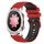 For Honor Watch Dream 22mm Cinturino in silicone bicolore a scacchi (rosso + nero) For Honor Watch Dream 22mm Cinturino in silicone bicolore a scacchi (rosso + nero)