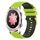 Cinturino per orologio in silicone bicolore a scacchi For Honor Watch Dream da 22 mm (verde lime + nero) Cinturino per orologio in silicone bicolore a scacchi For Honor Watch Dream da 22 mm (verde lime + nero)
