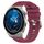 Per Huawei Watch GT3 Pro 43mm 20mm Cinturino in silicone morbido a tinta unita (rosso vino) Per Huawei Watch GT3 Pro 43mm 20mm Cinturino in silicone morbido a tinta unita (rosso vino)