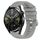 Per Huawei Watch GT3 42mm 20mm Cinturino in silicone morbido a tinta unita (grigio) Per Huawei Watch GT3 42mm 20mm Cinturino in silicone morbido a tinta unita (grigio)