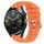 Per Huawei Watch GT3 42mm 20mm Cinturino in silicone morbido a tinta unita (arancione) Per Huawei Watch GT3 42mm 20mm Cinturino in silicone morbido a tinta unita (arancione)
