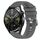 Per Huawei Watch GT3 42mm 20mm Cinturino in silicone morbido a tinta unita (grigio scuro) Per Huawei Watch GT3 42mm 20mm Cinturino in silicone morbido a tinta unita (grigio scuro)
