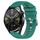Per Huawei Watch GT3 42mm 20mm Cinturino in silicone morbido a tinta unita (verde) Per Huawei Watch GT3 42mm 20mm Cinturino in silicone morbido a tinta unita (verde)