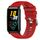 Cinturino per orologio in silicone morbido a tinta unita For Honor Watch ES da 20 mm (rosso) Cinturino per orologio in silicone morbido a tinta unita For Honor Watch ES da 20 mm (rosso)