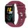 Cinturino per orologio in silicone morbido a tinta unita For Honor Watch ES da 20 mm (rosso vino) Cinturino per orologio in silicone morbido a tinta unita For Honor Watch ES da 20 mm (rosso vino)