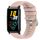 Cinturino per orologio in silicone morbido a tinta unita For Honor Watch ES 20 mm (rosa) Cinturino per orologio in silicone morbido a tinta unita For Honor Watch ES 20 mm (rosa)