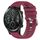 Per Honor MagicWatch2 42mm 20mm cinturino in silicone morbido a tinta unita (rosso vino) Per Honor MagicWatch2 42mm 20mm cinturino in silicone morbido a tinta unita (rosso vino)