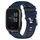 Per Garmin Venu SQ 20mm cinturino in silicone morbido a tinta unita (blu notte)