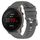 Per Xiaomi MI Watch Color 2 22mm Cinturino in silicone morbido a tinta unita (grigio scuro) Per Xiaomi MI Watch Color 2 22mm Cinturino in silicone morbido a tinta unita (grigio scuro)