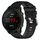 Per Xiaomi MI Watch Sport 22mm Cinturino in silicone morbido a tinta unita (nero) Per Xiaomi MI Watch Sport 22mm Cinturino in silicone morbido a tinta unita (nero)