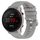 Per Xiaomi MI Watch Color 22mm Cinturino in silicone morbido a tinta unita (grigio) Per Xiaomi MI Watch Color 22mm Cinturino in silicone morbido a tinta unita (grigio)