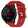 Per Xiaomi MI Watch Color 22mm Cinturino in silicone morbido a tinta unita (rosso) Per Xiaomi MI Watch Color 22mm Cinturino in silicone morbido a tinta unita (rosso)