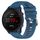 Per Xiaomi MI Watch Color 22mm Cinturino in silicone morbido a tinta unita (blu) Per Xiaomi MI Watch Color 22mm Cinturino in silicone morbido a tinta unita (blu)