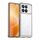 Per Xiaomi Redmi K70 Custodia per telefono ibrida in TPU acrilico serie colorata (grigio trasparente) Per Xiaomi Redmi K70 Custodia per telefono ibrida in TPU acrilico serie colorata (grigio trasparente)