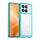 Per Xiaomi Redmi K70 Pro Custodia per telefono TPU ibrida in acrilico serie colorata (blu trasparente) Per Xiaomi Redmi K70 Pro Custodia per telefono TPU ibrida in acrilico serie colorata (blu trasparente)
