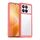 Per Xiaomi Redmi K70E Custodia per telefono TPU ibrida in acrilico serie colorata (rossa) Per Xiaomi Redmi K70E Custodia per telefono TPU ibrida in acrilico serie colorata (rossa)