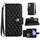 Custodia per cellulare in pelle con texture rombica per Samsung Galaxy S24+ 5G con cordino (nero) Custodia per cellulare in pelle con texture rombica per Samsung Galaxy S24+ 5G con cordino (nero)