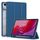 Per Lenovo Tab M11 / Xiaoxin Pad 2024 Custodia per tablet in pelle astuta in acrilico 3 volte in tinta unita (blu scuro) Per Lenovo Tab M11 / Xiaoxin Pad 2024 Custodia per tablet in pelle astuta in acrilico 3 volte in tinta unita (blu scuro)
