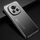 Custodia per telefono in metallo satinato per Honor Magic6 (nera)
