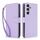 Custodia per telefono in pelle RFID con portafoglio multi-scheda per Samsung Galaxy S24 5G (viola chiaro) Custodia per telefono in pelle RFID con portafoglio multi-scheda per Samsung Galaxy S24 5G (viola chiaro)