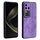 Custodia per telefono con sensazione di pelle in rilievo AZNS 3D per vivo S18 Pro (viola) Custodia per telefono con sensazione di pelle in rilievo AZNS 3D per vivo S18 Pro (viola)