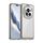 Per Honor Magic6 Pro 5G Custodia per telefono in TPU ibrido acrilico serie colorata (grigio trasparente)