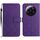 Custodia per telefono in pelle con struttura a griglia ultra rombica per Xiaomi 14 (viola) Custodia per telefono in pelle con struttura a griglia ultra rombica per Xiaomi 14 (viola)