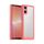 Per Sony Xperia 5 V Custodia per telefono ibrida in TPU acrilico serie colorata (rossa) Per Sony Xperia 5 V Custodia per telefono ibrida in TPU acrilico serie colorata (rossa)