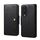 Custodia per telefono in pelle stile portafoglio con texture in pelle di vacchetta per Honor 90 Denior (nera) Custodia per telefono in pelle stile portafoglio con texture in pelle di vacchetta per Honor 90 Denior (nera)