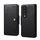 Custodia per telefono in pelle stile portafoglio con texture in pelle di vacchetta Denior per Honor 90 Pro (nera) Custodia per telefono in pelle stile portafoglio con texture in pelle di vacchetta Denior per Honor 90 Pro (nera)